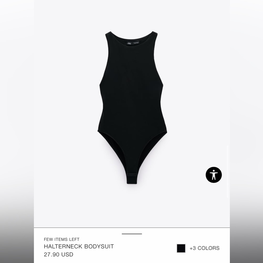 3 ZARA BODYSUIT BUNDLE BRAND NEW WITH TAGS
